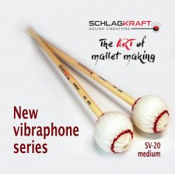 SV-20 is  a general performance mallet, perfect all-rounder for any situation. It is the first mallet choice that will cover almost every performance situation.